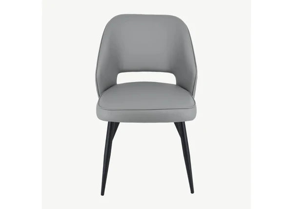 Sutton Fargo Dining Chair In Velvet or PU Leather-Renaissance Design Studio