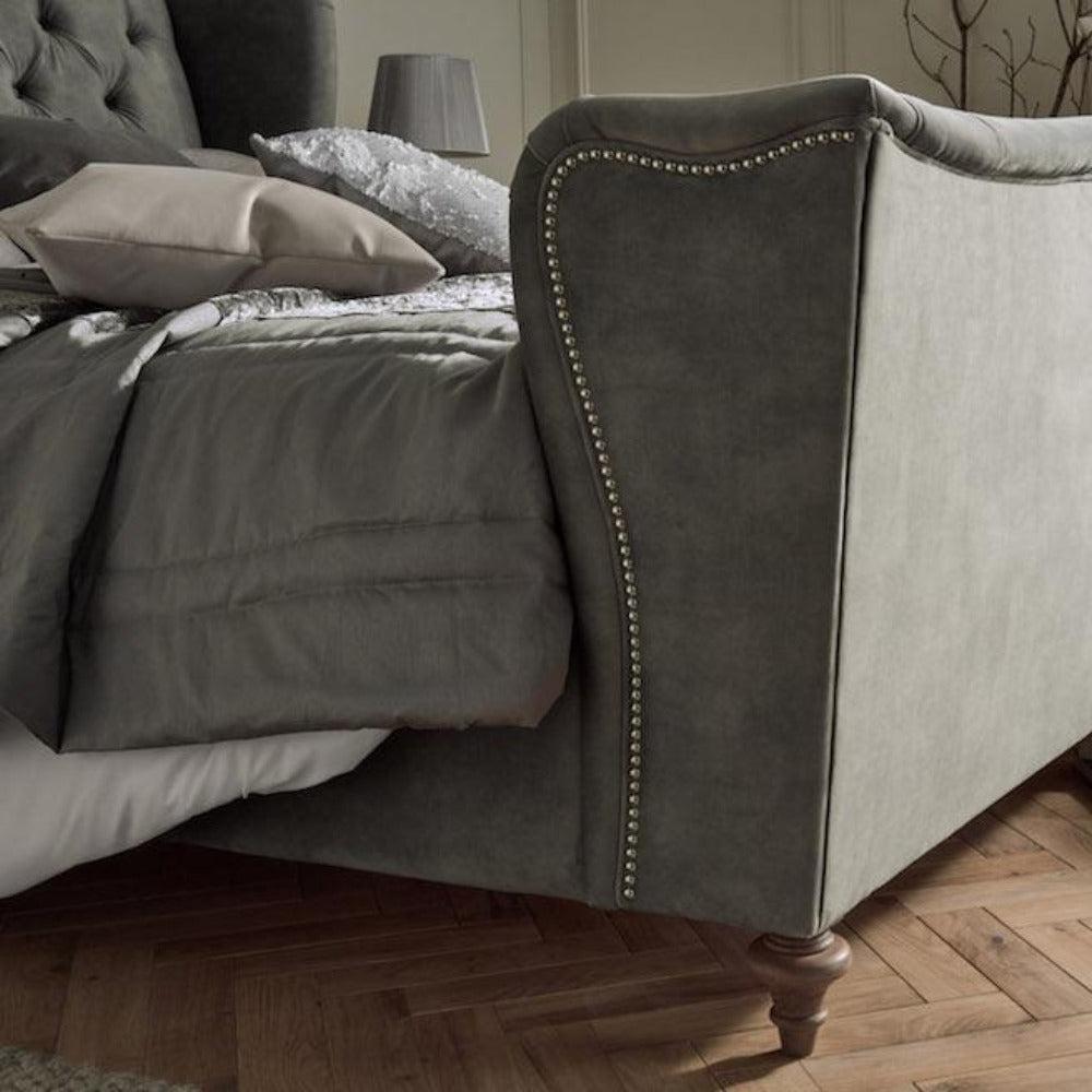 Sutton High end luxury bed hand made in the UK Price from €1795-Renaissance Design Studio