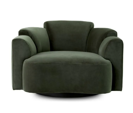 Swivel Chair Marbella by Eichholtz-Renaissance Design Studio