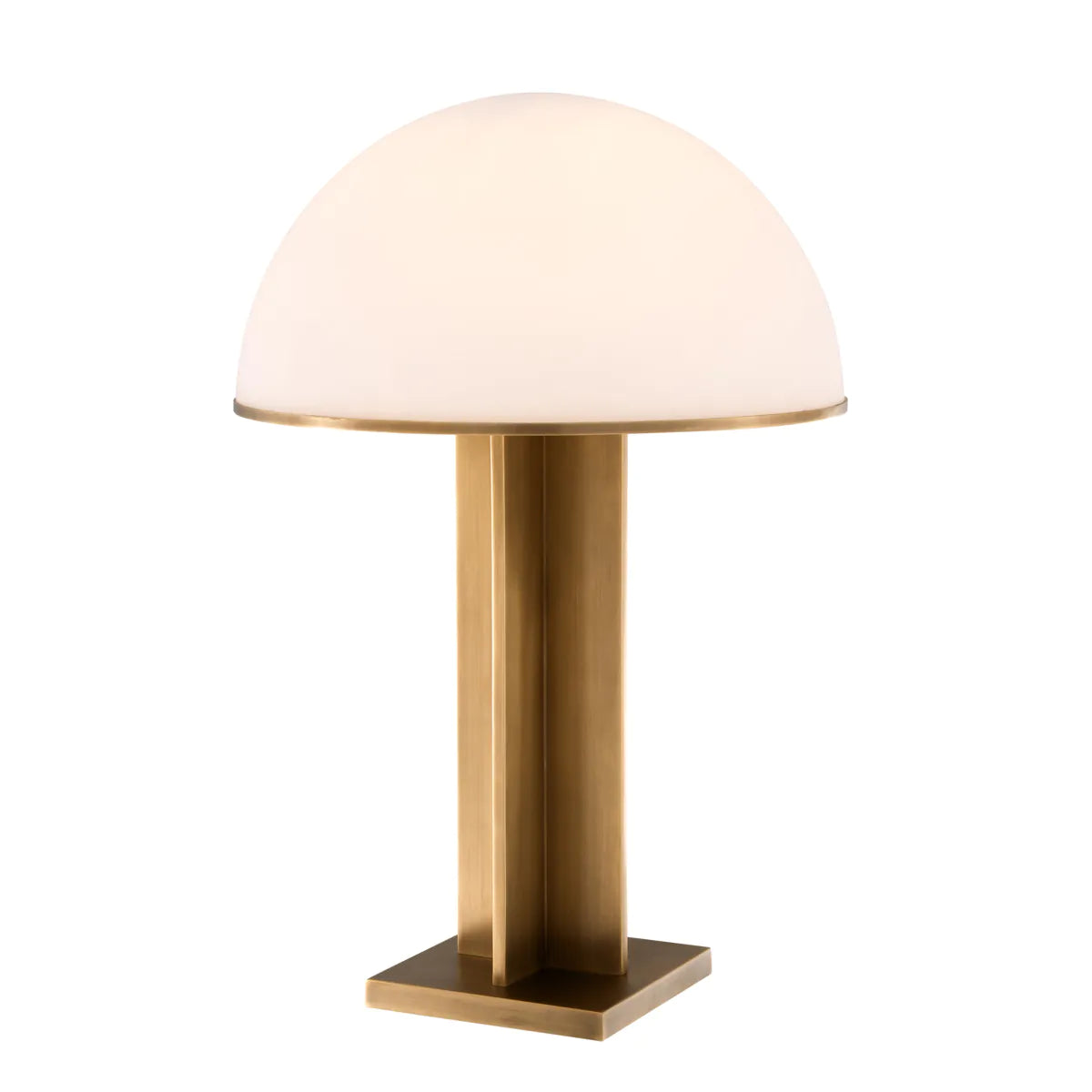 Table lamp Berkley antiqued brass by Eichholtz.-Renaissance Design Studio