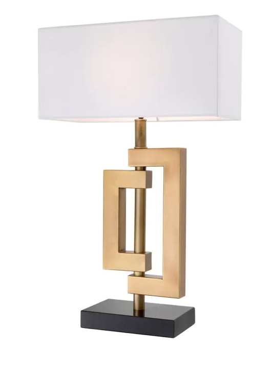Table lamp Leroux Brass by Eichholtz-Table Lamp-Renaissance Design Studio