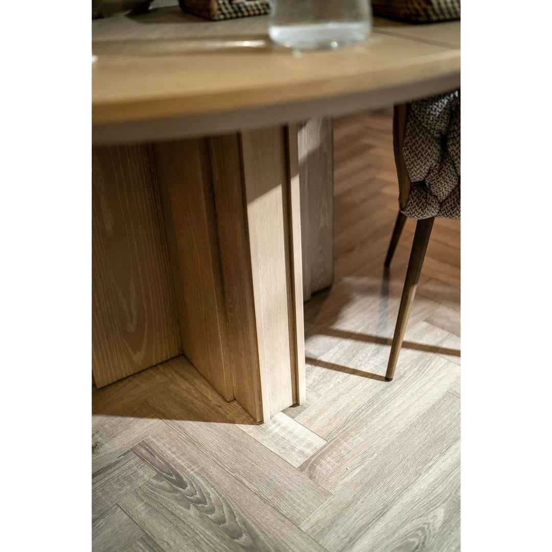 Tamley round dining table 150cm-Renaissance Design Studio