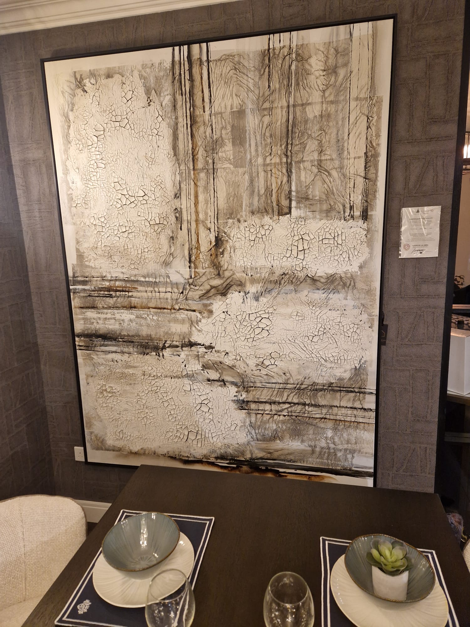 Tarifa Original large Artwork by Vicente Soriano-Renaissance Design Studio