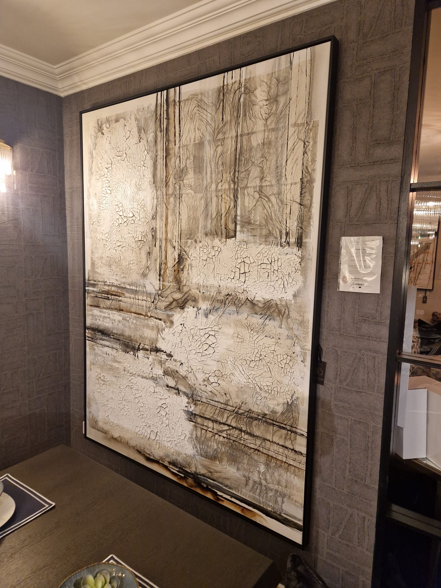 Tarifa Original large Artwork by Vicente Soriano-Renaissance Design Studio