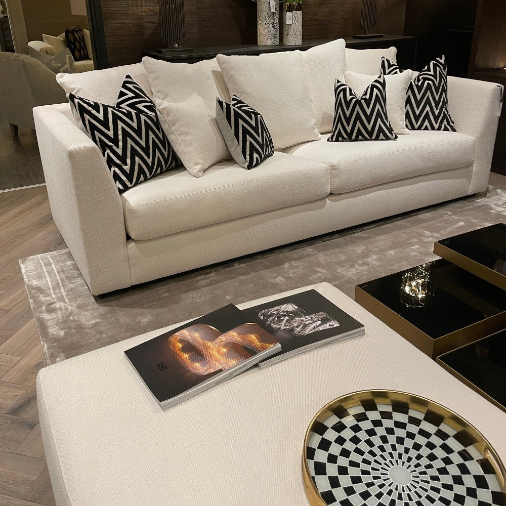 TAYLOR large Sofa by Eichholtz ex showroom save 25%