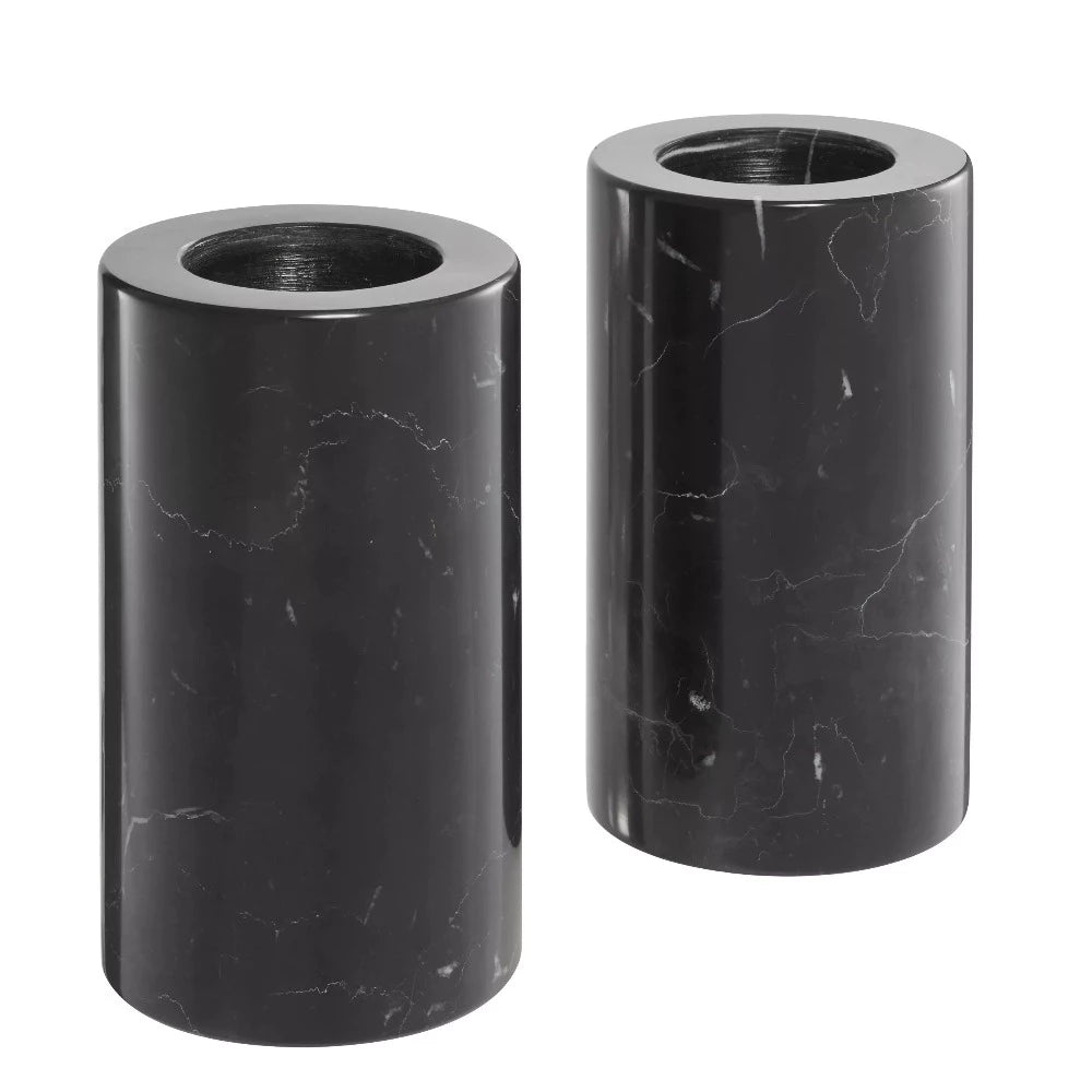 TEALIGHT HOLDER TOBOR SET OF 2 by Eichholtz reduced-Renaissance Design Studio