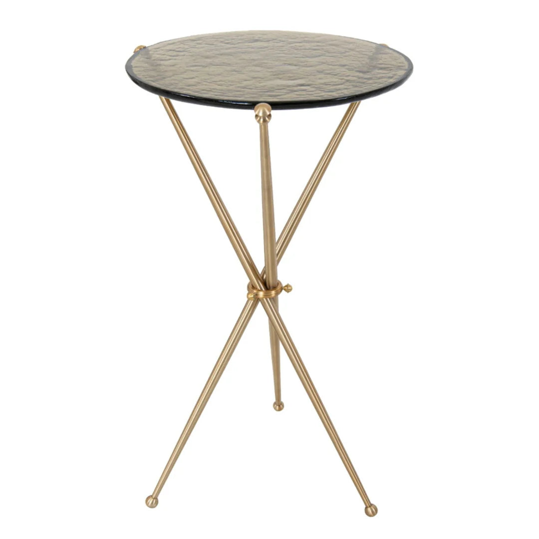 Tetone Tri Leg Side Table-Renaissance Design Studio