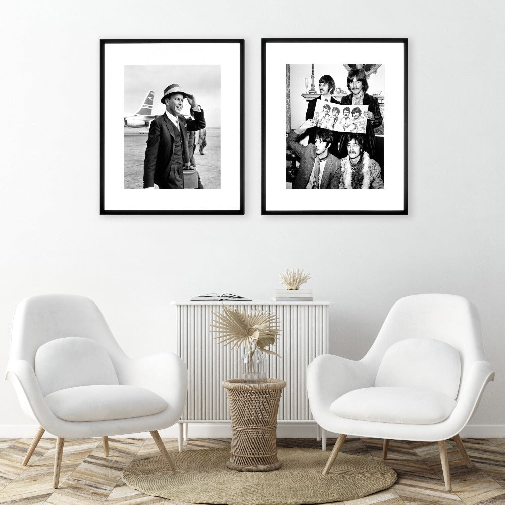 The Beatles May 1967 Hand Made Framed Art Work-Renaissance Design Studio