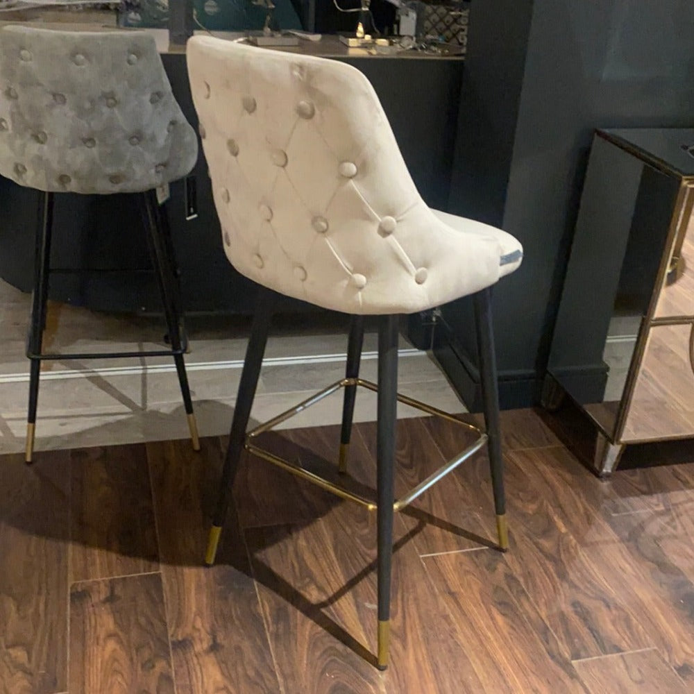 The Camden Bar Stool Button Back by Richmond. REDUCED TODAY-Renaissance Design Studio