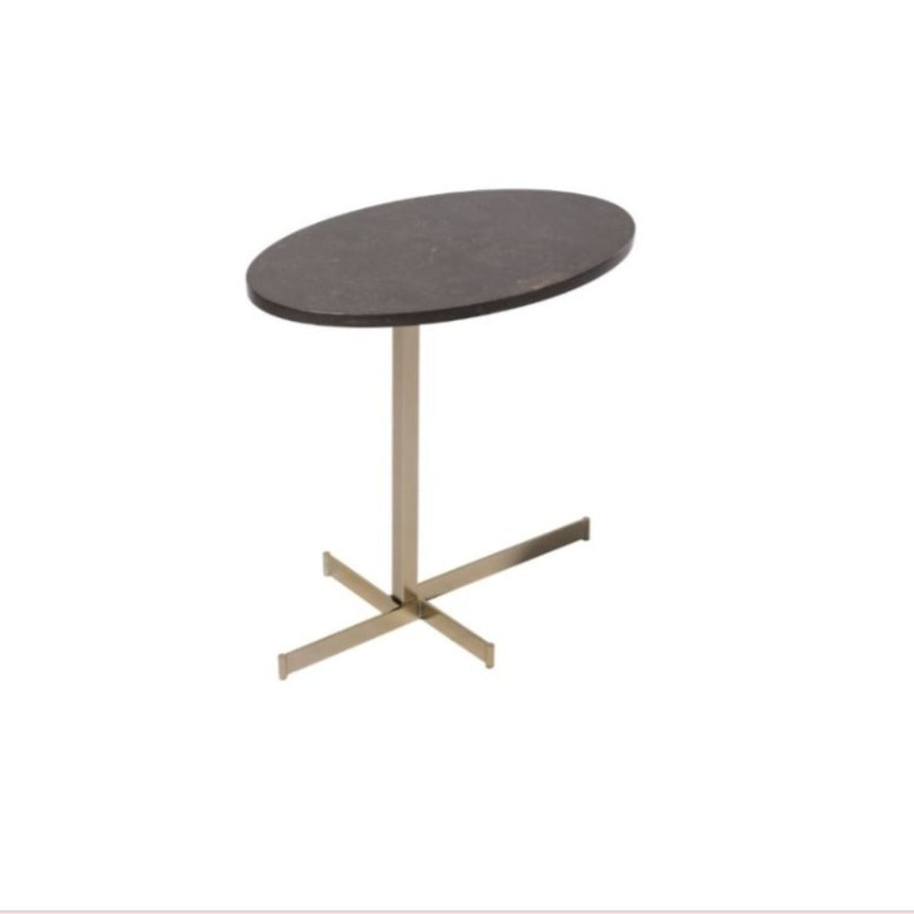 Tina marble and gold sofa table-Renaissance Design Studio
