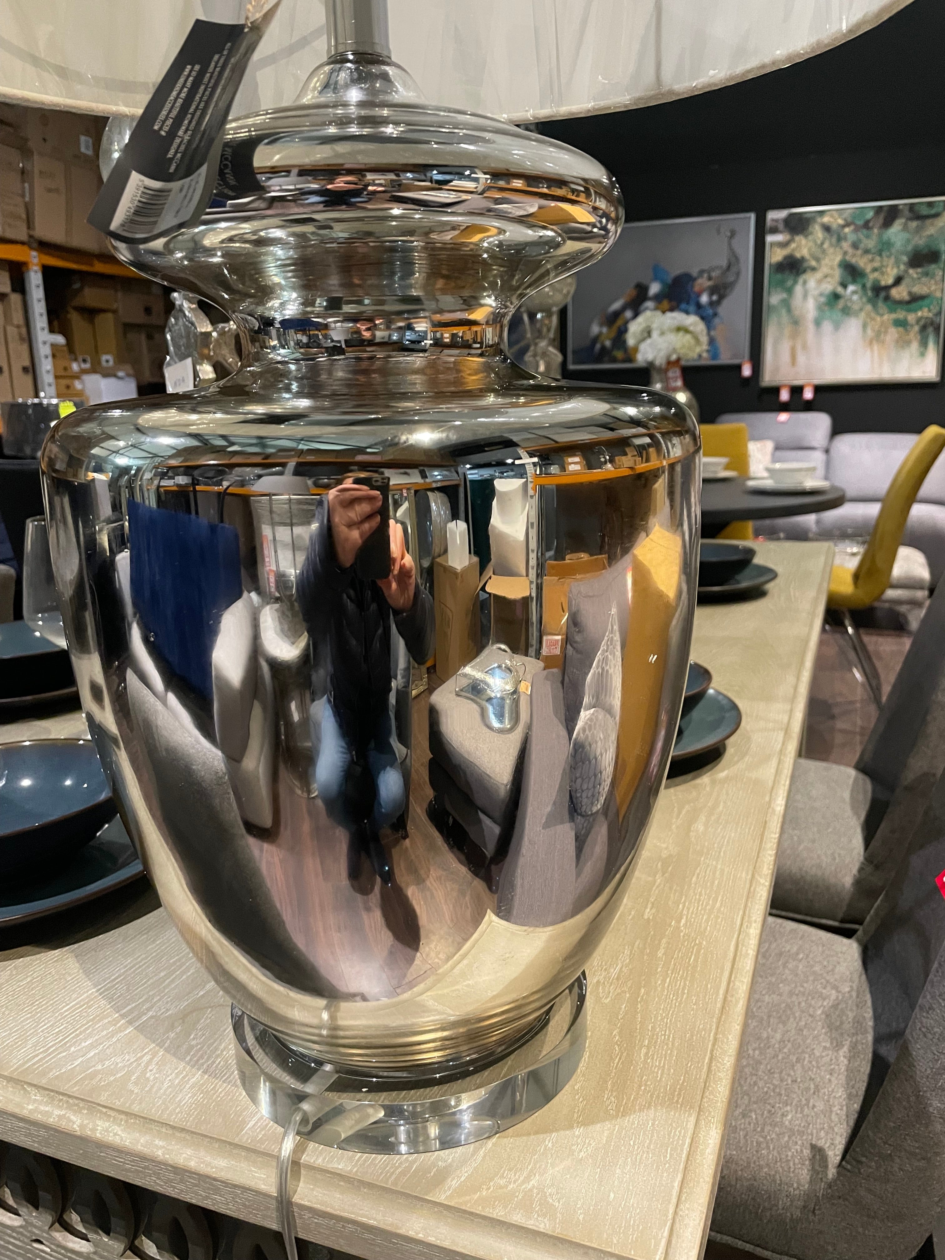 TL XL Maxwell table lamp with cream shade save €100 available instore only-Renaissance Design Studio