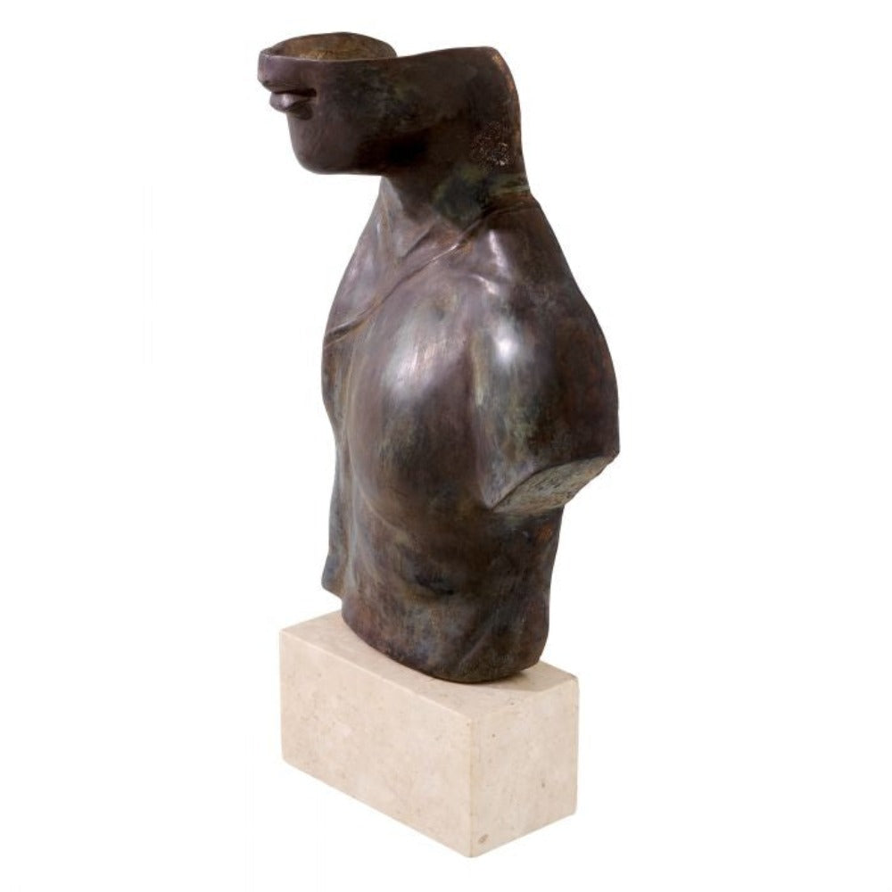 Torso Artem sculpture by Eichholtz.-Renaissance Design Studio