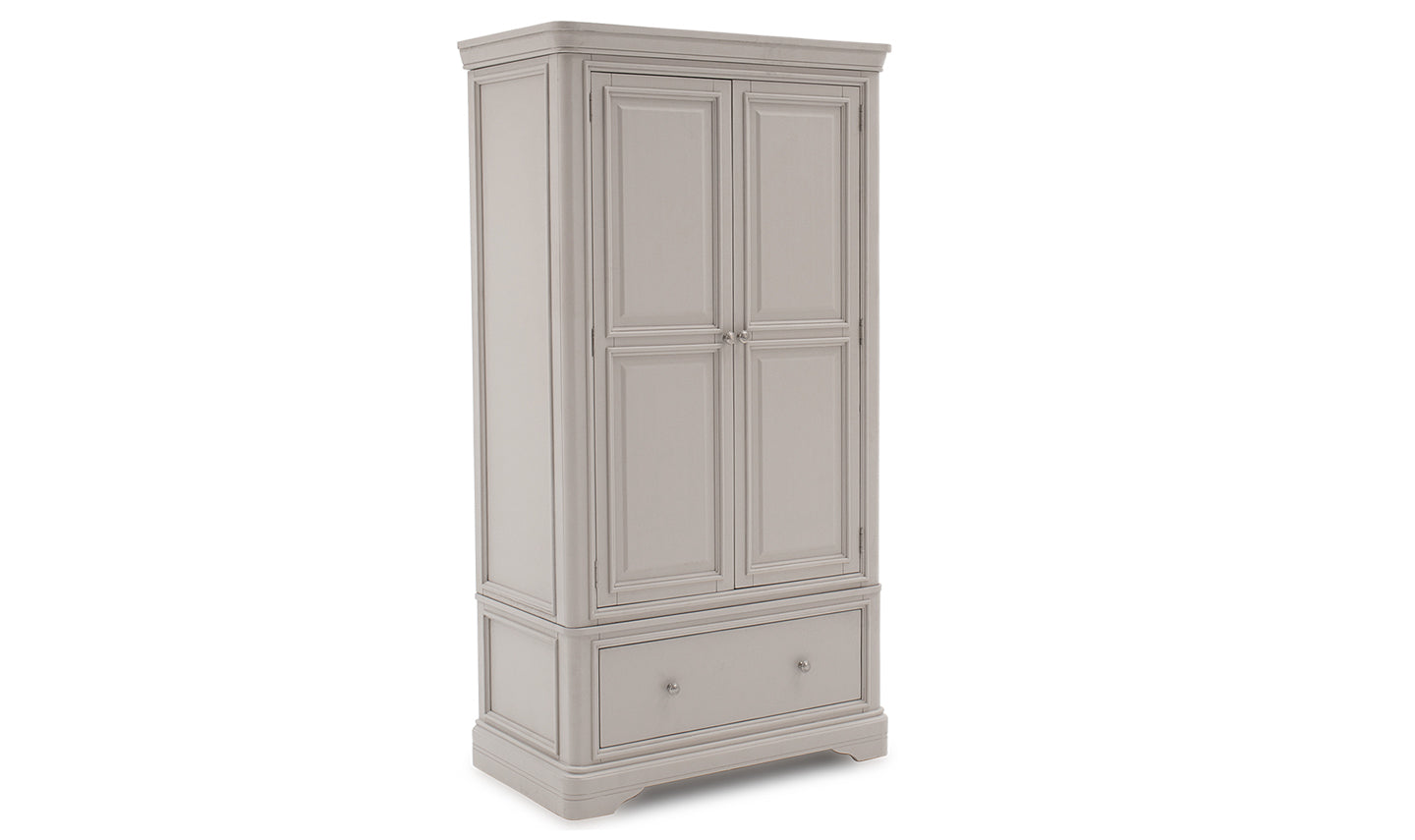 Tory 2 Door 1 Drawer Wardrobe-Renaissance Design Studio