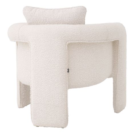Toto armchair in cream boucle or Lyssa sand by Eichholtz-Renaissance Design Studio