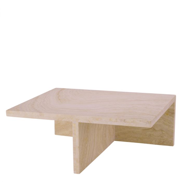 Travertine High and Low Coffee Tables by Eichholtz-Renaissance Design Studio