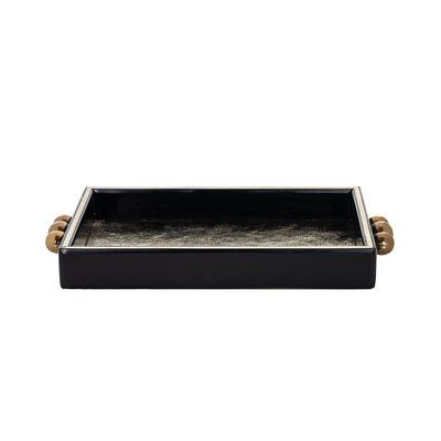Tray Live Black and Gold