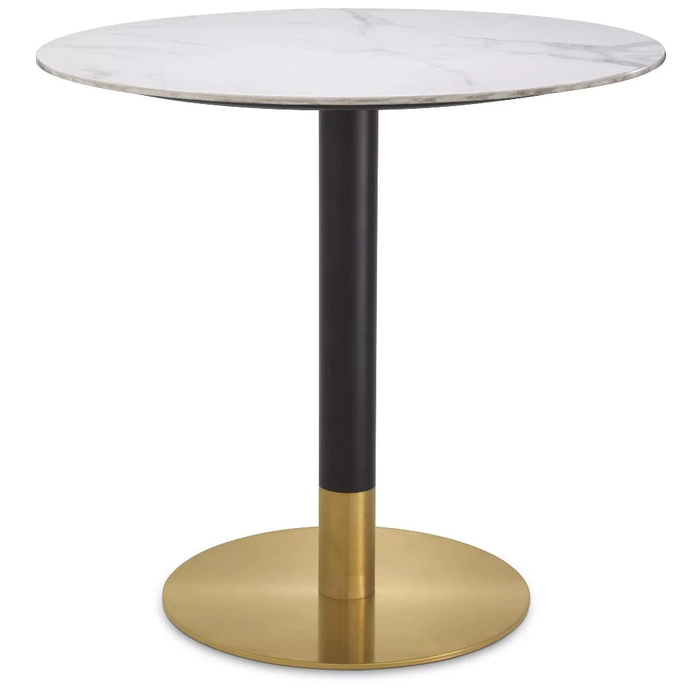Trevor marble Bistro Table by Eichholtz-bistro table-Renaissance Design Studio