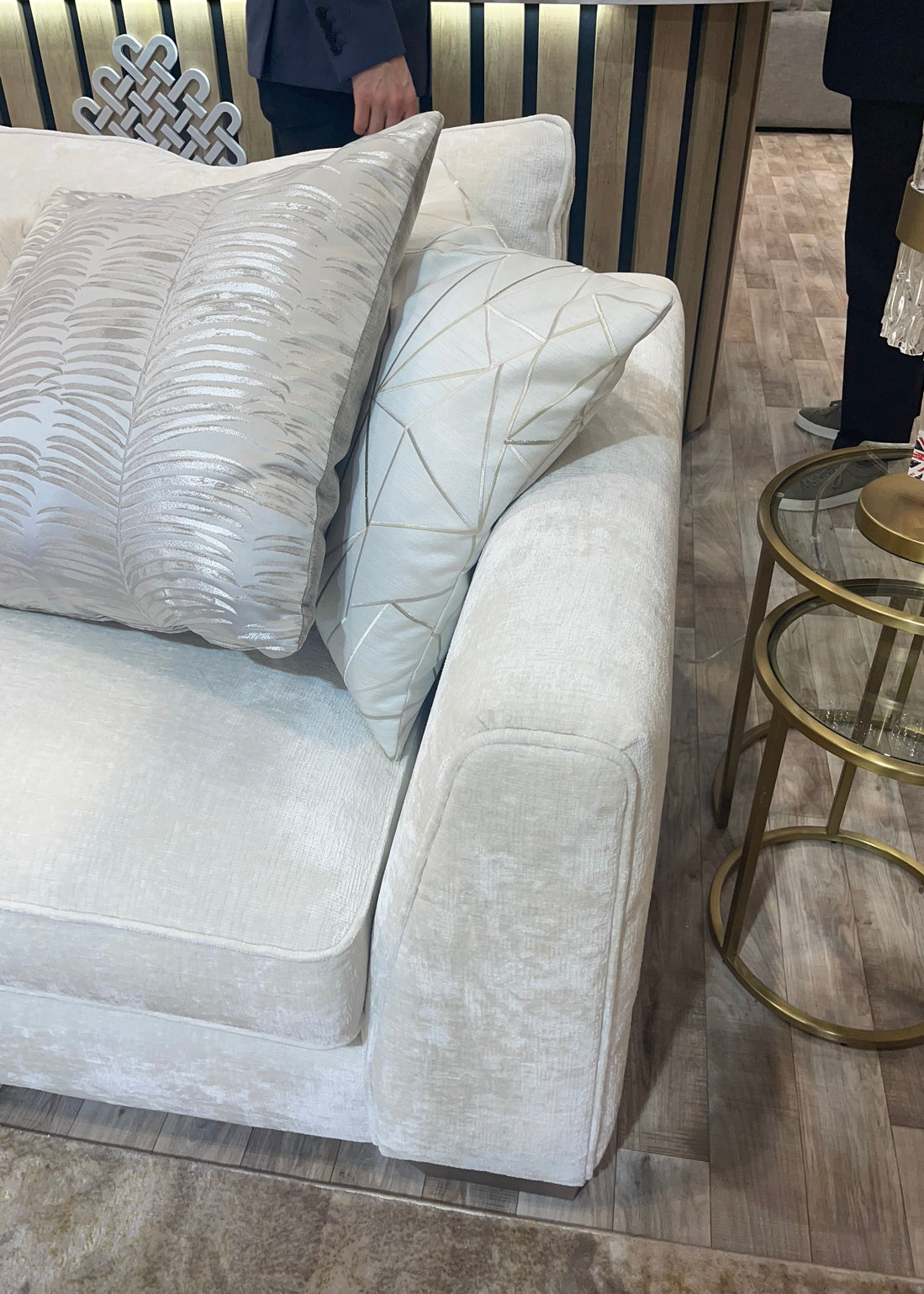 Valentino bespoke sofa collection by Whitemeadow with free scatters made for YOU AF-Renaissance Design Studio