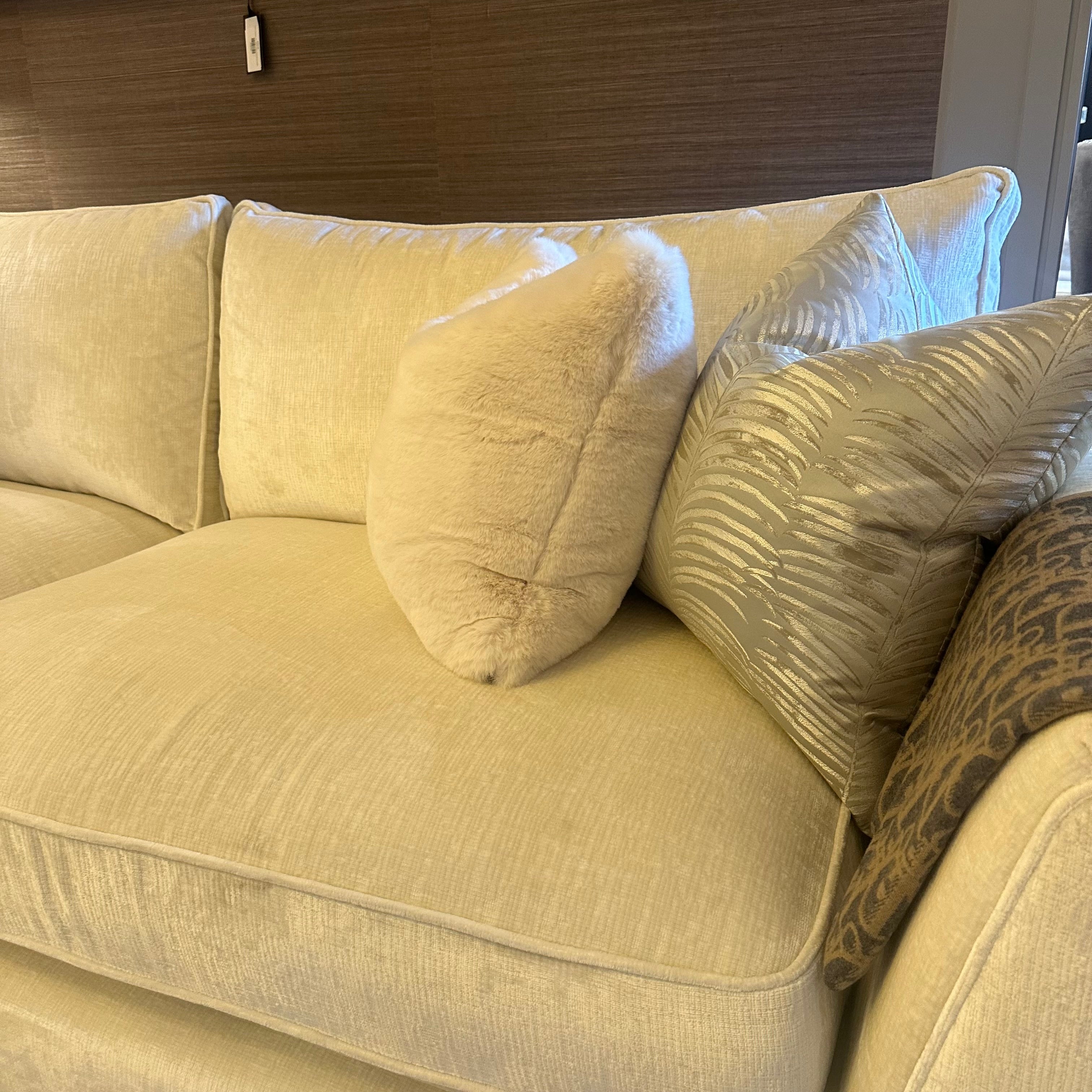 Valentino bespoke sofa collection by Whitemeadow with free scatters made for YOU AF-Renaissance Design Studio
