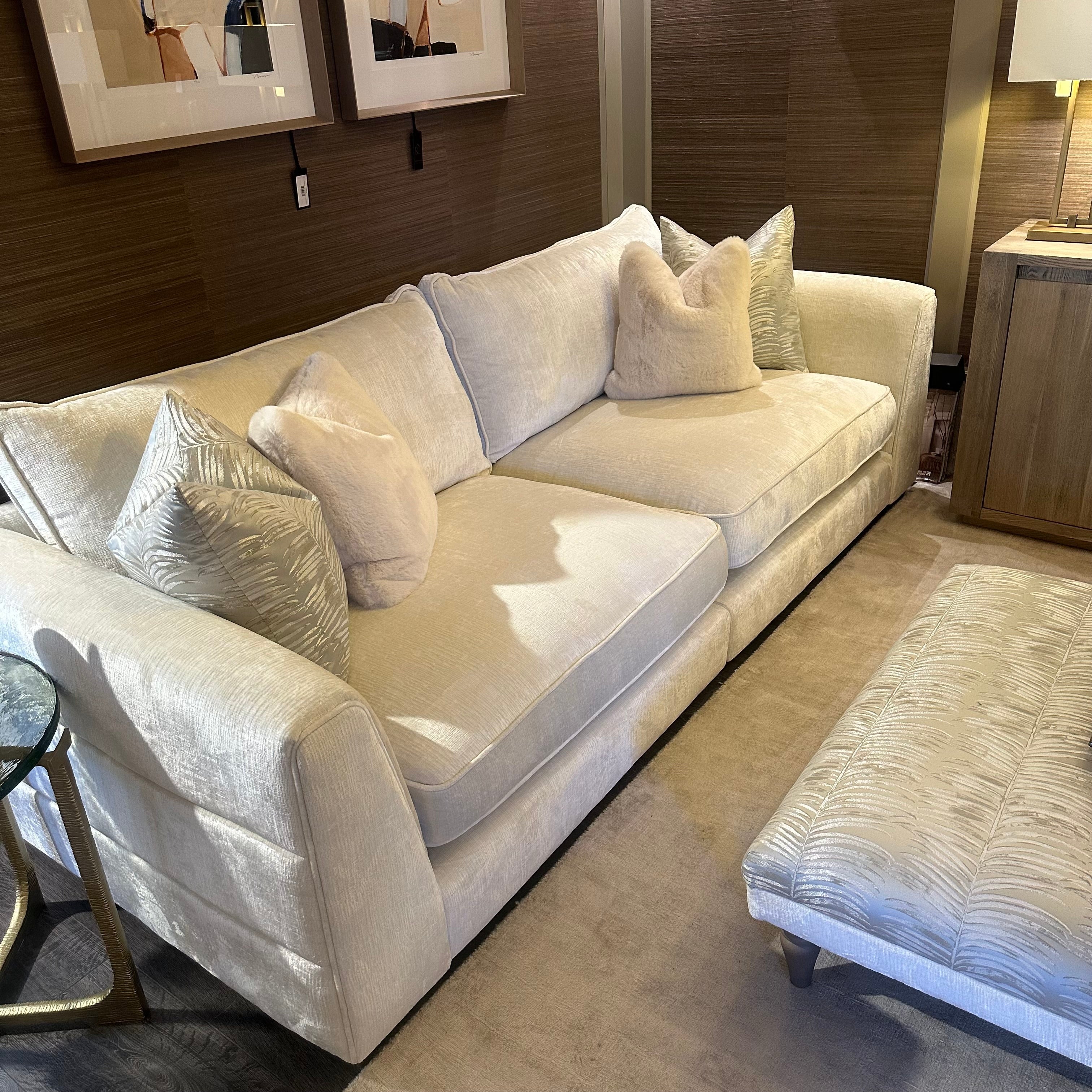 Valentino bespoke sofa collection by Whitemeadow with free scatters made for YOU AF-Renaissance Design Studio