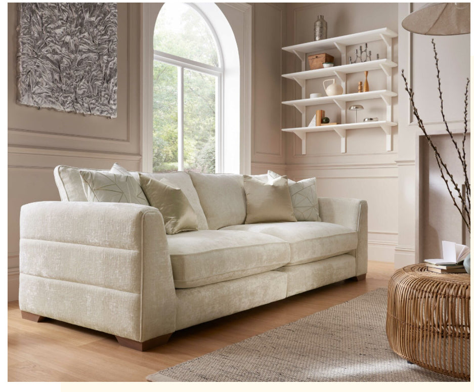 Valentino bespoke sofa collection by Whitemeadow with free scatters made for YOU AF-Renaissance Design Studio