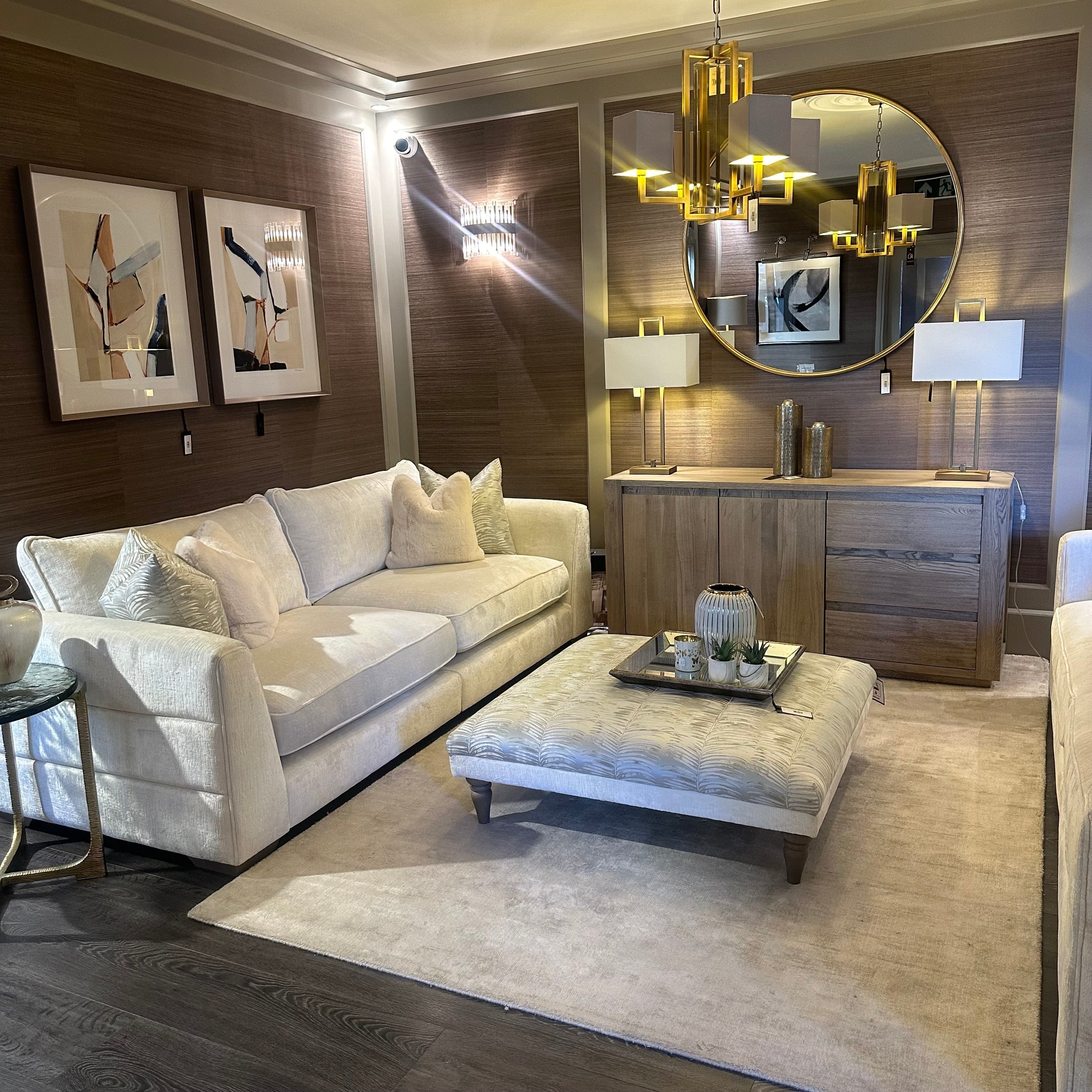 Valentino bespoke sofa collection by Whitemeadow with free scatters made for YOU AF-Renaissance Design Studio