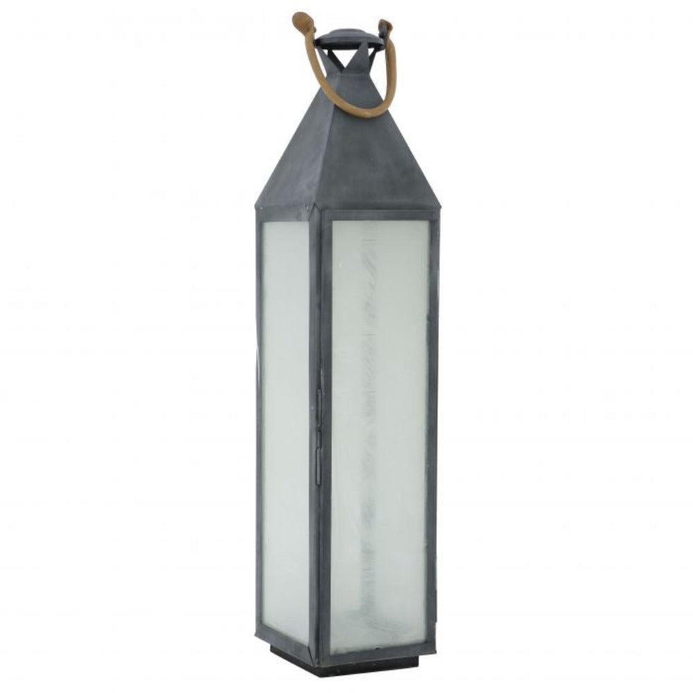 Vanini Zinc Large Lantern by Eichholtz - Reduced by 40%-Renaissance Design Studio