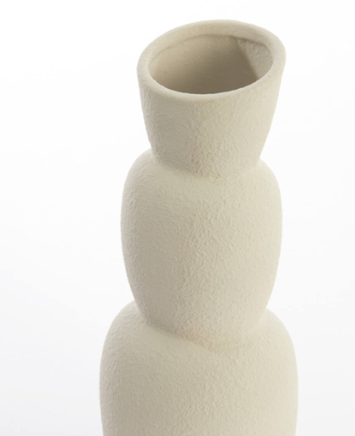Vase Aram - Ceramic Cream-Renaissance Design Studio