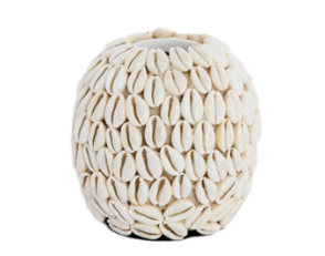 Vase Deco - Shell Cream-Renaissance Design Studio
