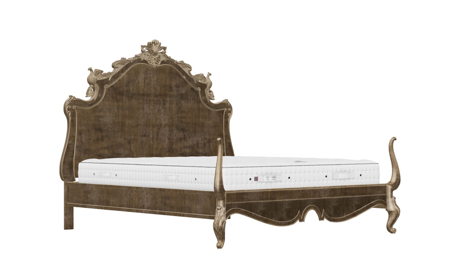 Versailles leaded French style bed-Renaissance Design Studio