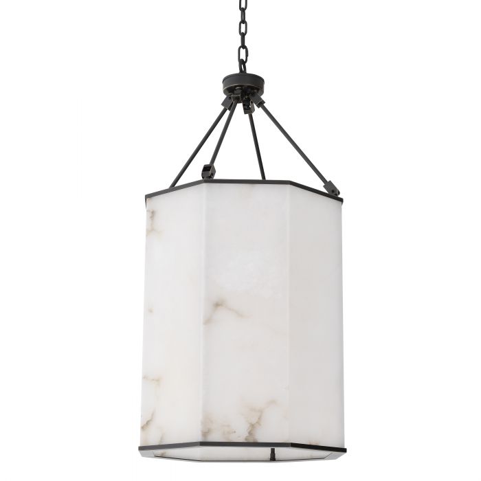 Victoire L alabaster and bronze lantern by Eichholtz-Renaissance Design Studio