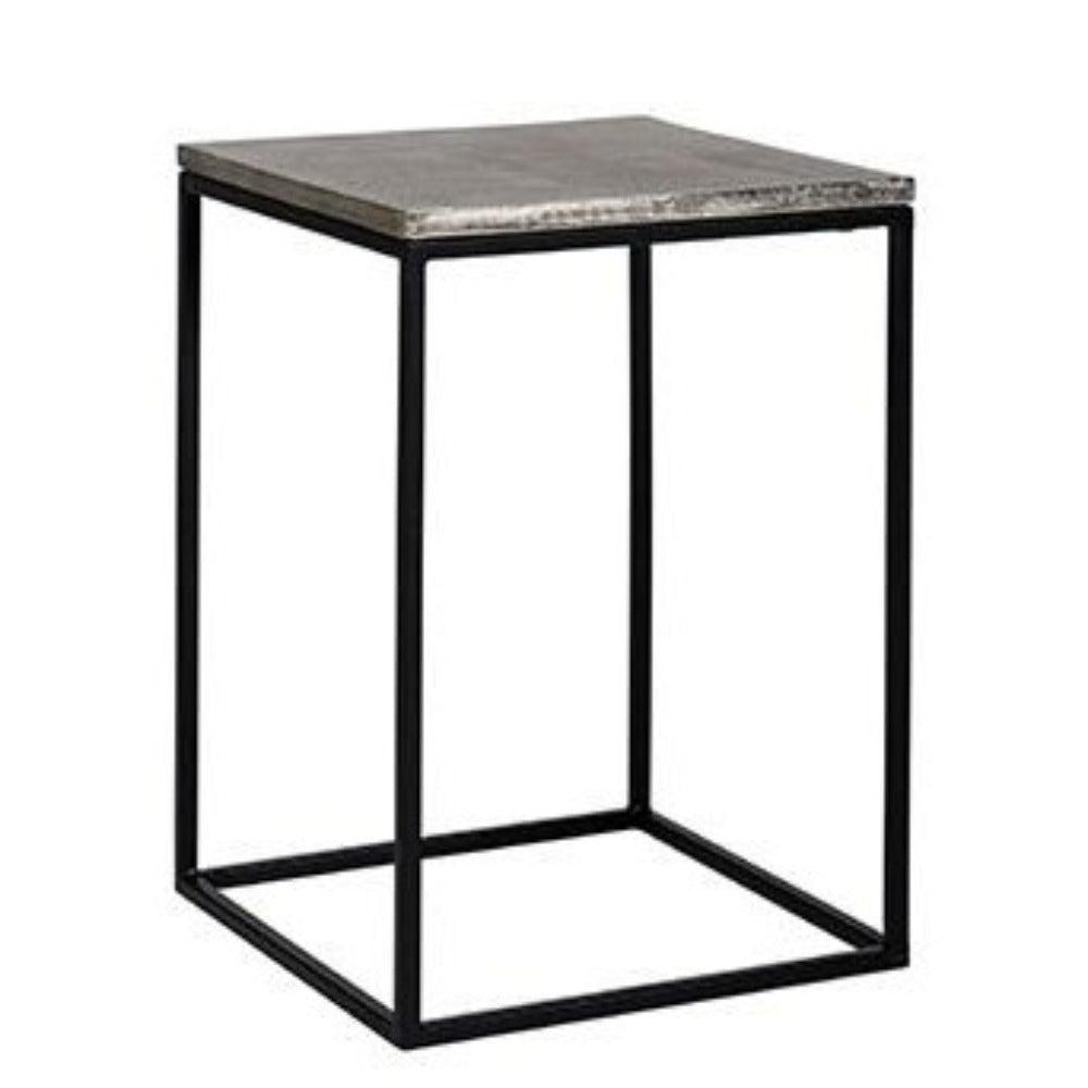 Vienna black and gold corner Table-Renaissance Design Studio