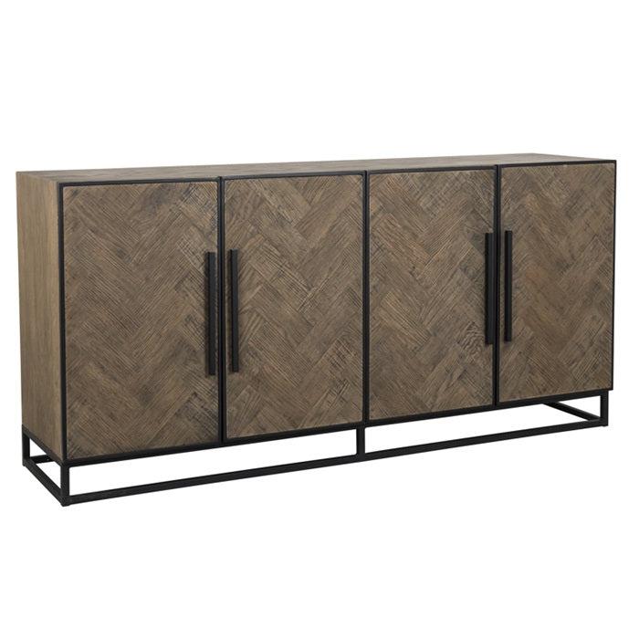 Vienna Herringbone 4 door Sideboard 180 cm-Sideboard-Renaissance Design Studio