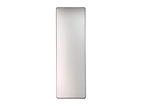 Villa Collection Verdal long gold Mirror 140 x 45 cm black-Rectangle mirror-Renaissance Design Studio