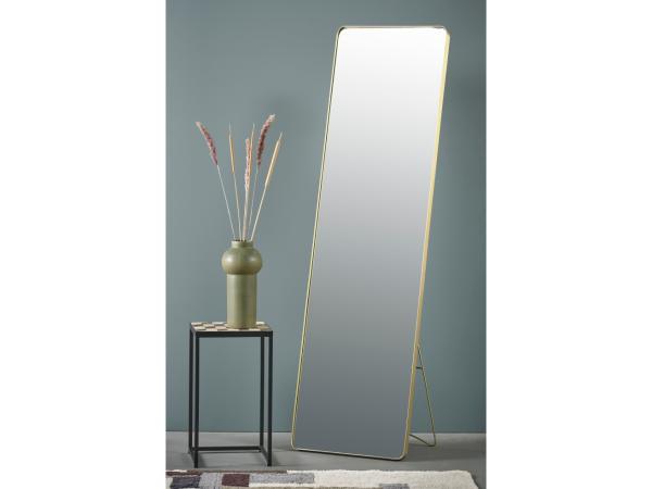 Villa Collection Verdal long gold Mirror 140 x 45 cm Gold REDUCED-dressing mirror-Renaissance Design Studio
