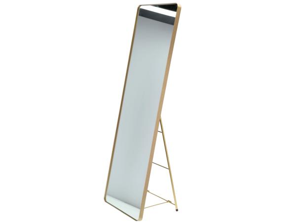 Villa Collection Verdal long gold Mirror 140 x 45 cm Gold REDUCED-dressing mirror-Renaissance Design Studio