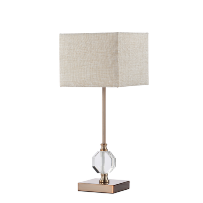 Villa table lamp with cream shade limited edition .