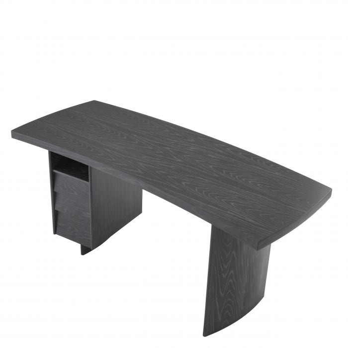 Viragio curved designer desk by Eichholtz.-Renaissance Design Studio