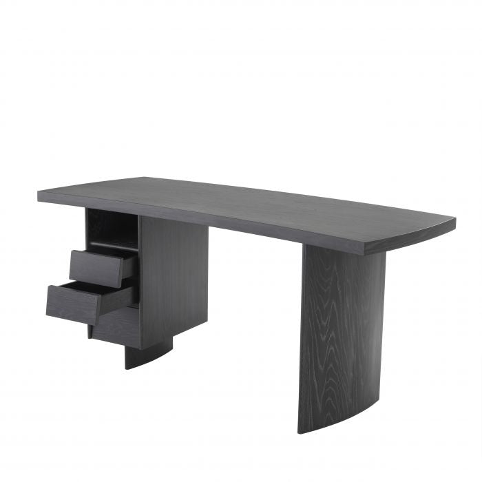 Viragio curved designer desk by Eichholtz.-Renaissance Design Studio