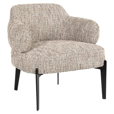 Visage designer occasional chair in velvet choice of colours