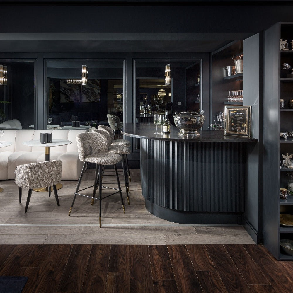 Volante Bar Stool by Eichholtz-Bar stool chair-Renaissance Design Studio