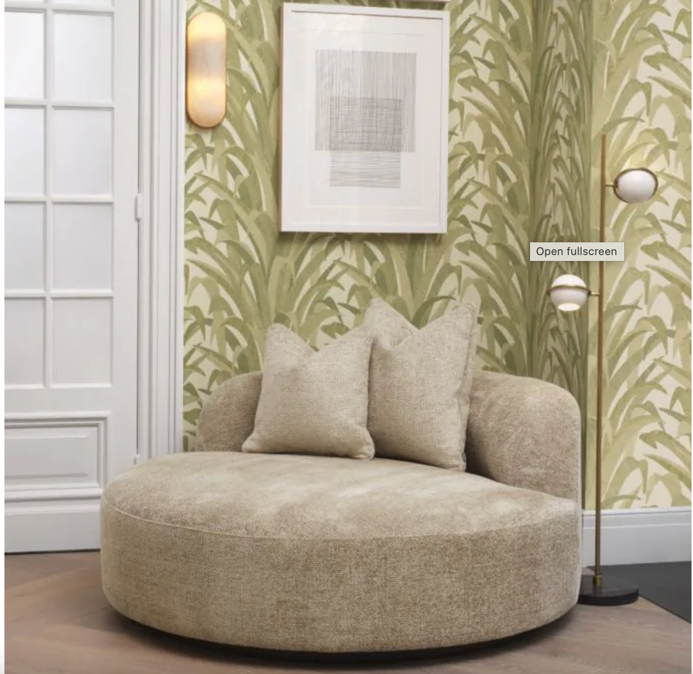 Wall Light Sumo Alabaster Antique Brass by Eichholtz-Renaissance Design Studio