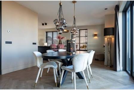 Walsh Black Oval X-Large Dining Table-Renaissance Design Studio