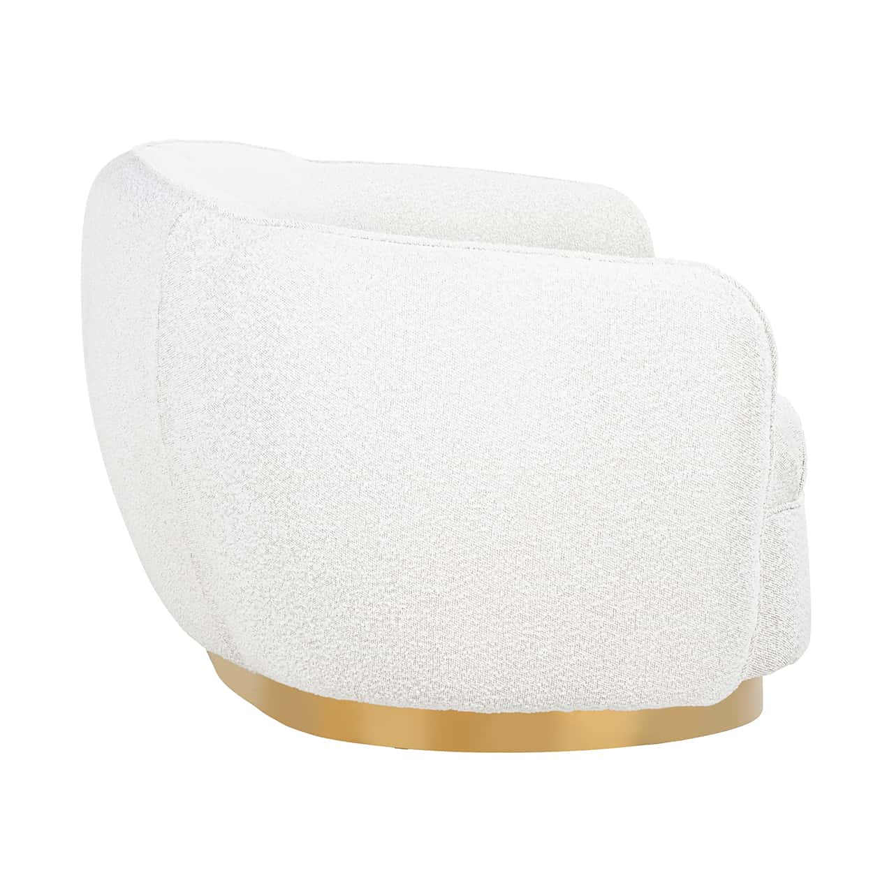 Wayne Sofa in white boucle-Renaissance Design Studio