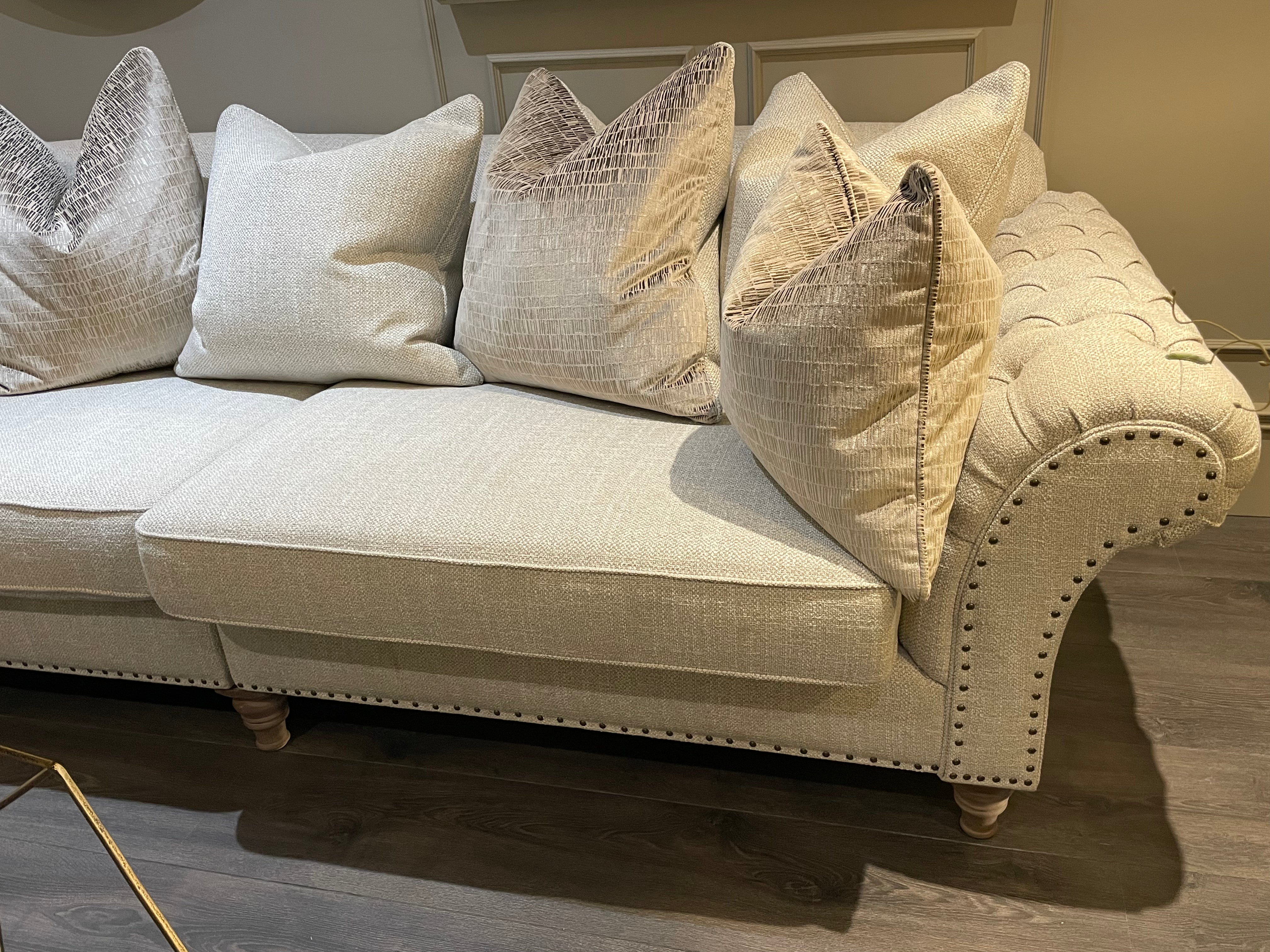 WESTBRIDGE Byron K sofa in Linnet Clay reduced and available from stock-Sofas-Renaissance Design Studio