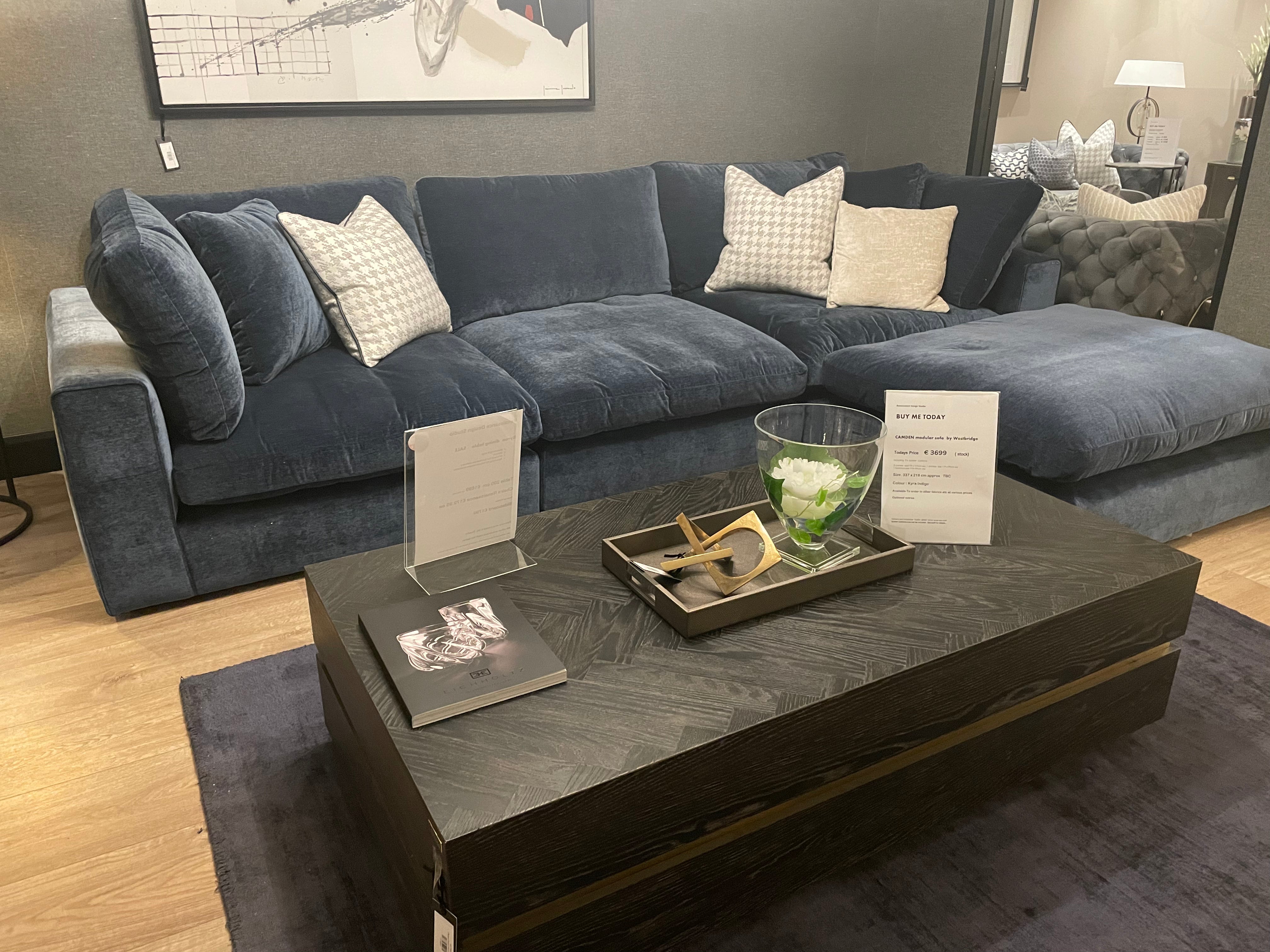 Westbridge Camden XL cinema room Large comfy Modular Sofa collection.-Renaissance Design Studio
