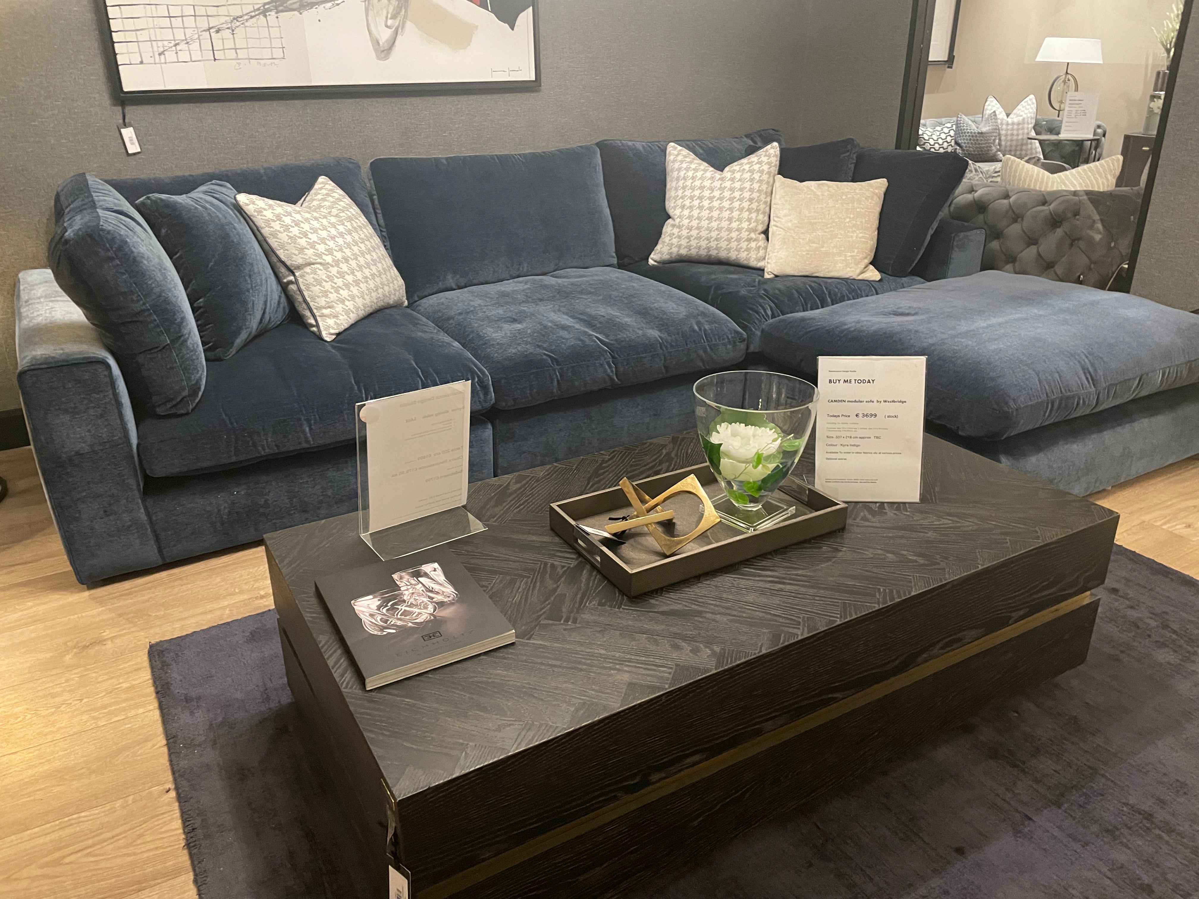 Westbridge Camden XL cinema room Large comfy Modular Sofa collection.-Renaissance Design Studio
