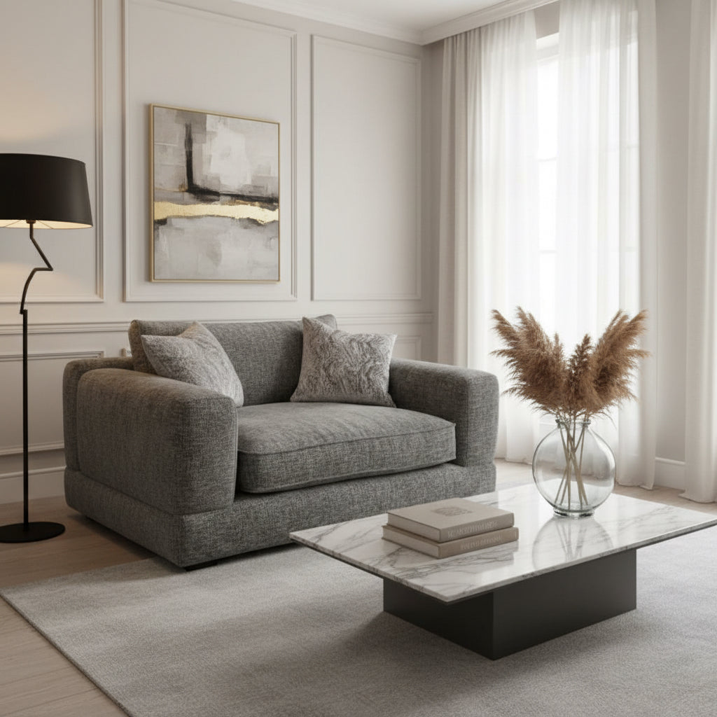 Whitemeadow Hayden loveseat snuggler sofa REDUCED-Renaissance Design Studio
