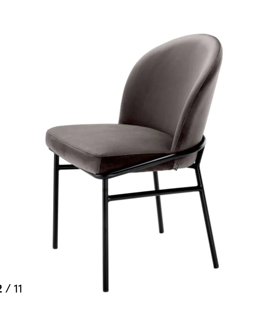 Willis Dining Chairs Savona Greige by Eichholtz 30% Off-Renaissance Design Studio