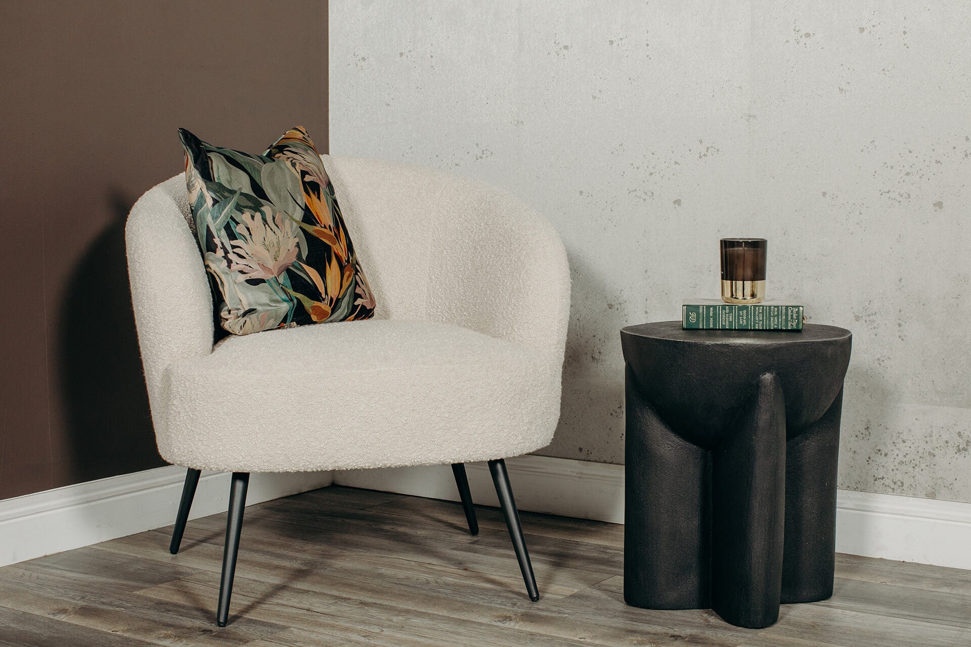 Zara Black Side Table